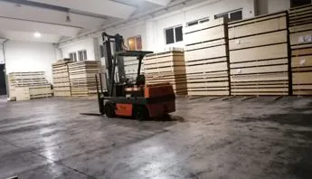 Magazzino rifornito